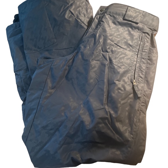 Columbia blue/gray Omni-tech insulated snow pants - Picture 2 of 9